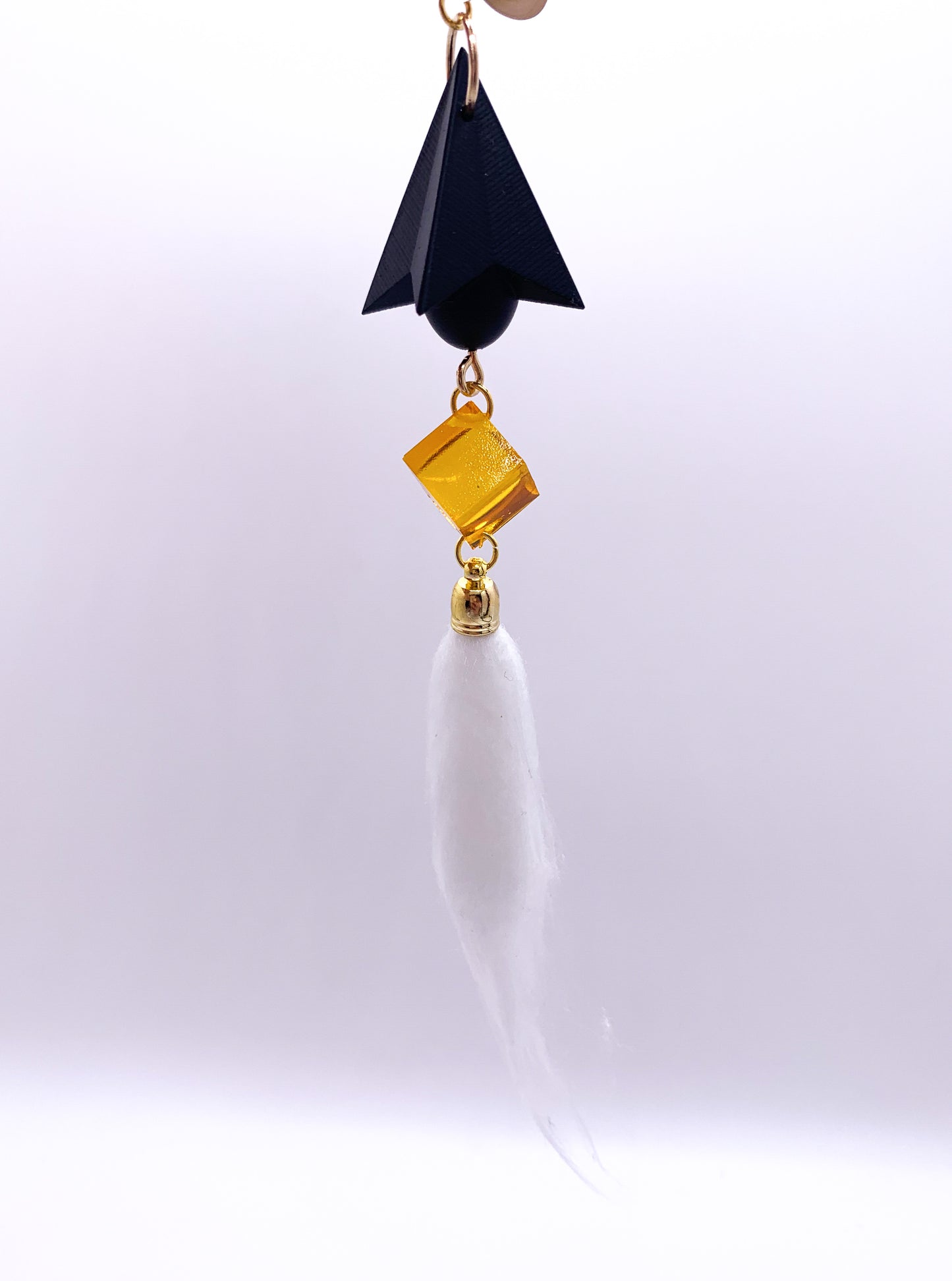 Zhongli earring inspired by Genshin Impact