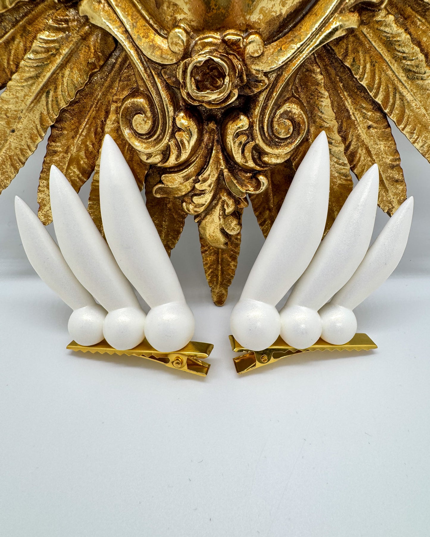 Wings hairpins inspired by Sailor Moon