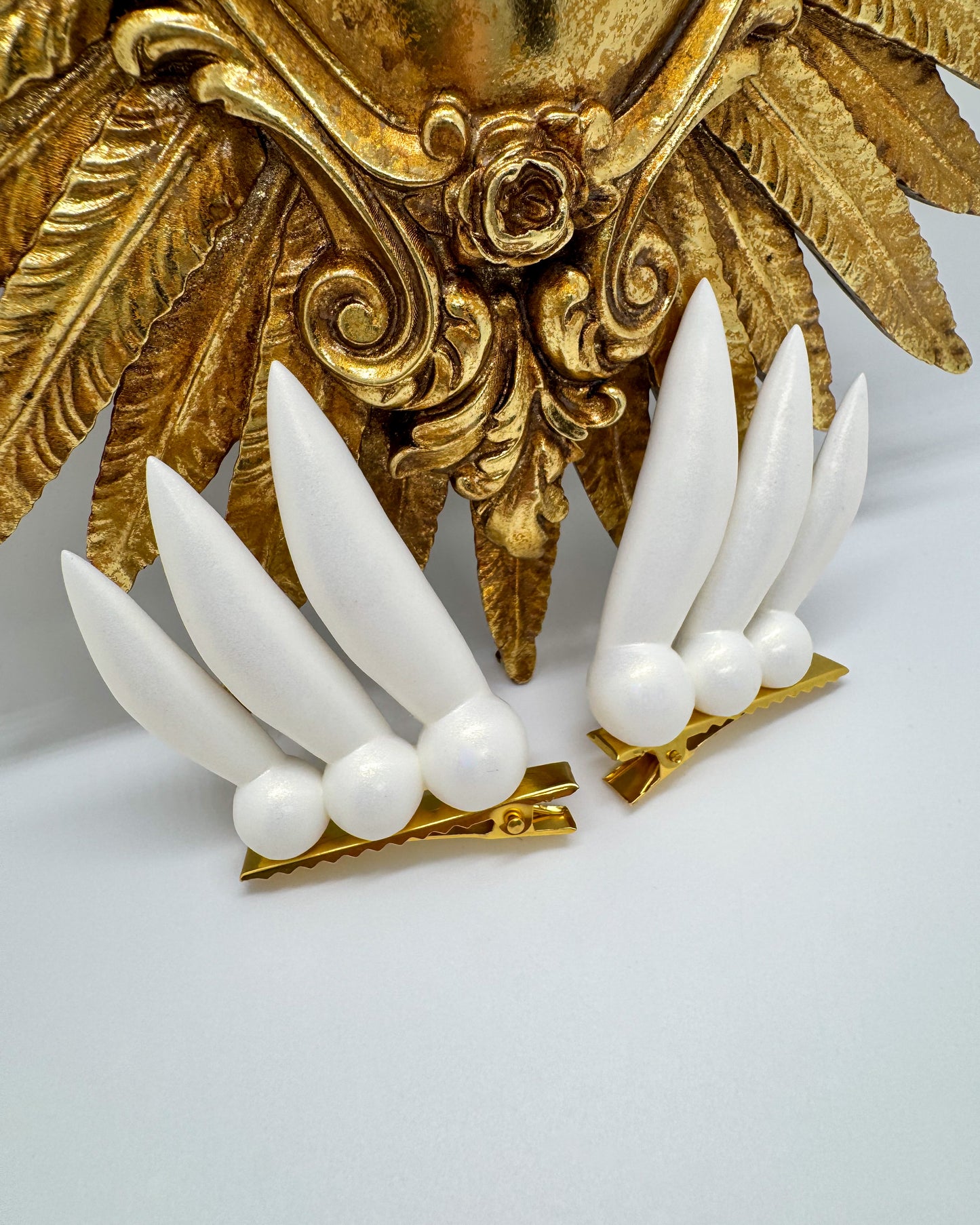 Wings hairpins inspired by Sailor Moon