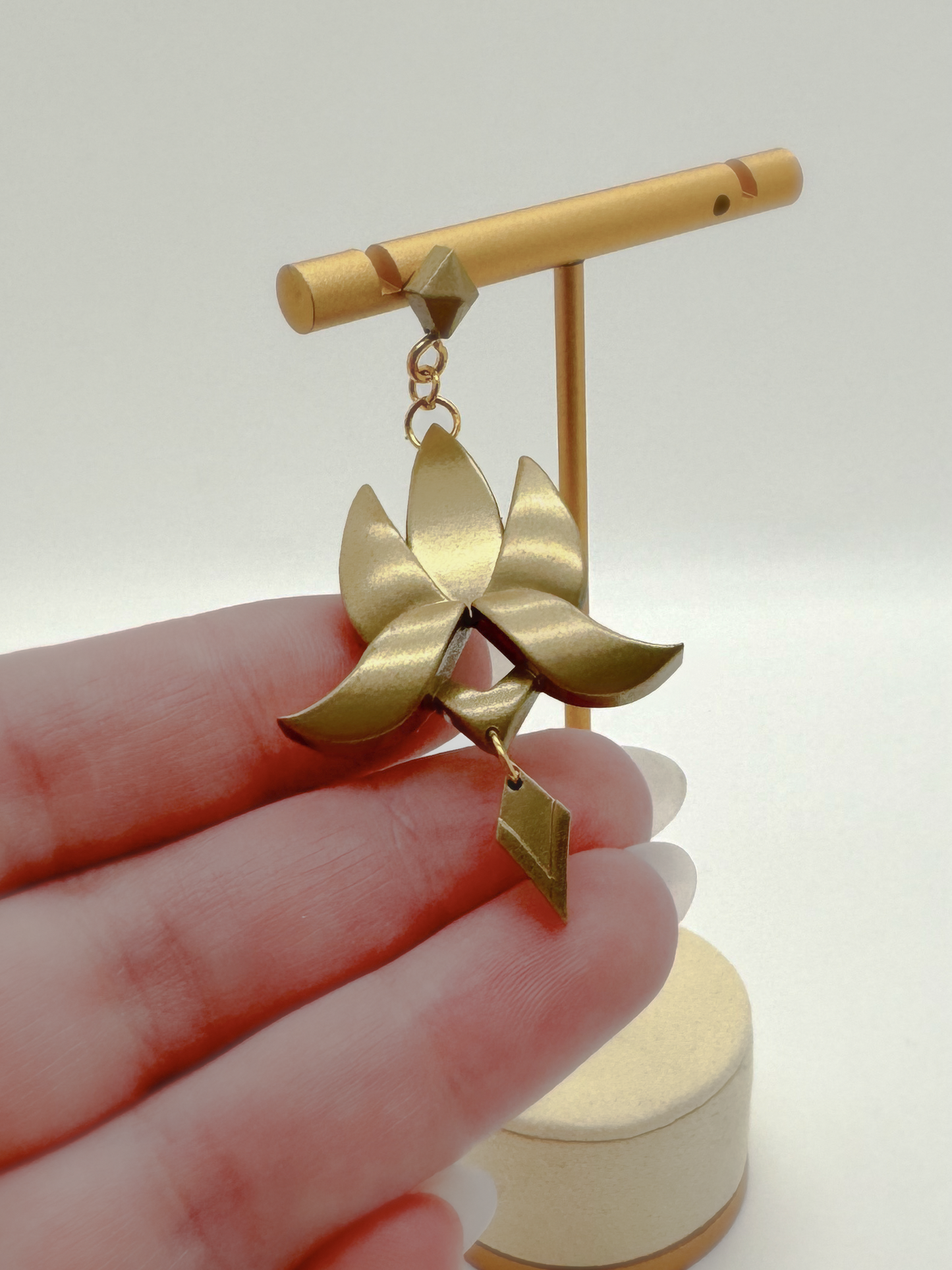 Honkai Star Rail Imbibitor Lunae Dan Heng earring  from Cosplay clip-on or stud earring
