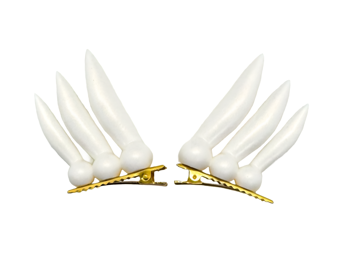 Wings hairpins inspired by Sailor Moon