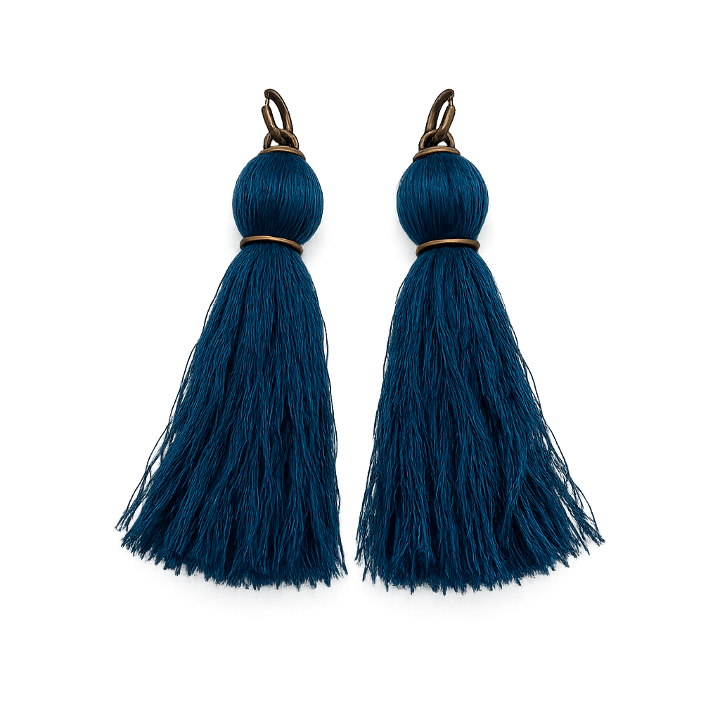 Zanka-Inspired Tassel Earrings Gachikauta