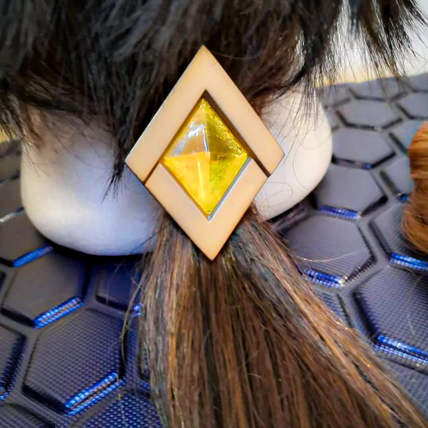 Zhongli hair tie inspired by Genshin Impact