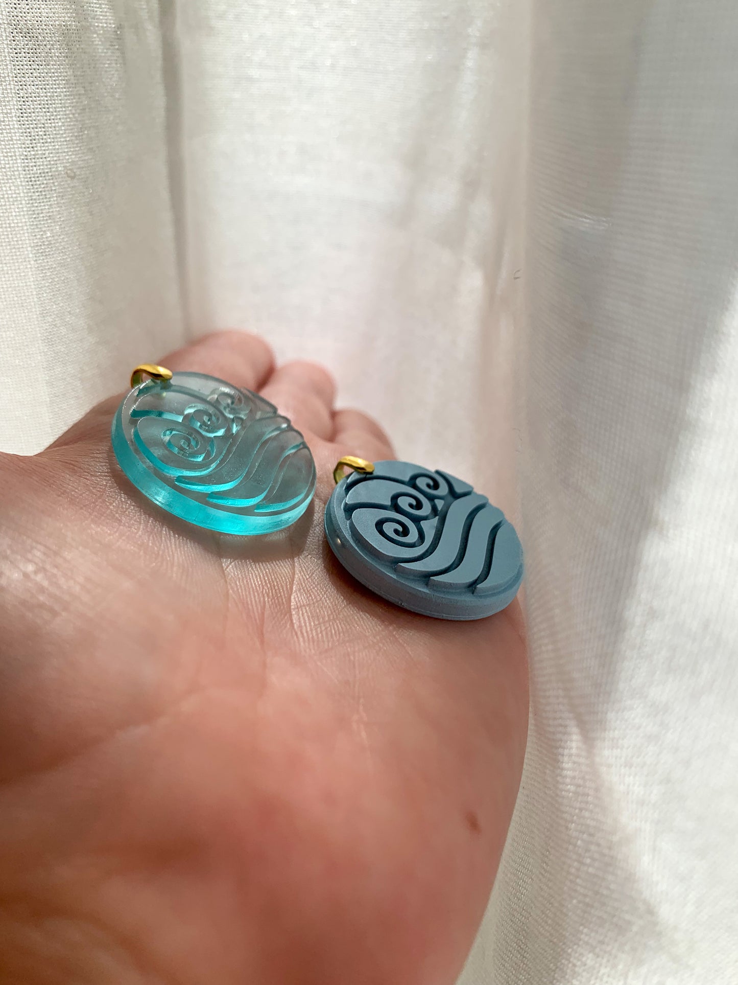 Water element necklace for cosplay