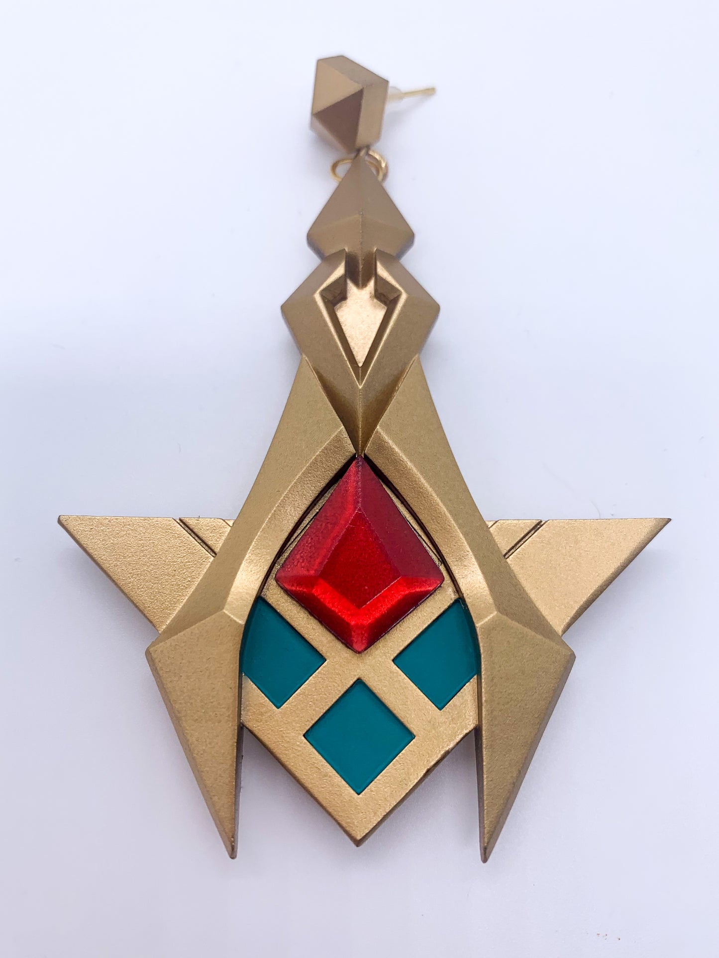 Kaveh earrings inspired by Genshin impact